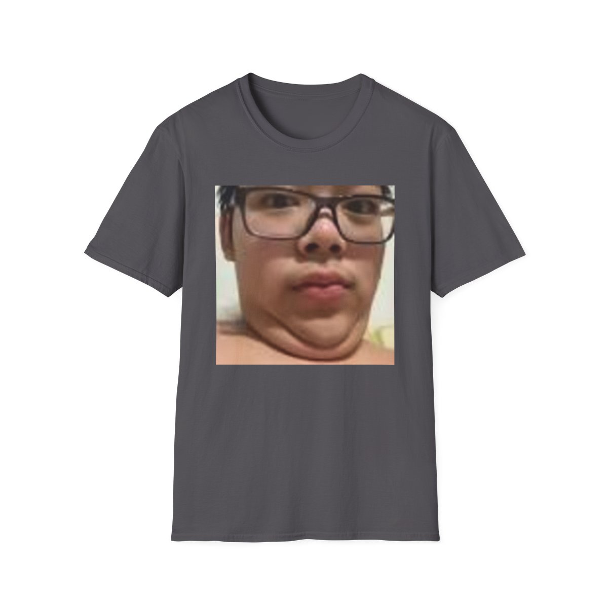 Close-Up Face Meme T-Shirt | Funny Viral Selfie Shirt | AsianJeff - alternate angle 5, merchandise