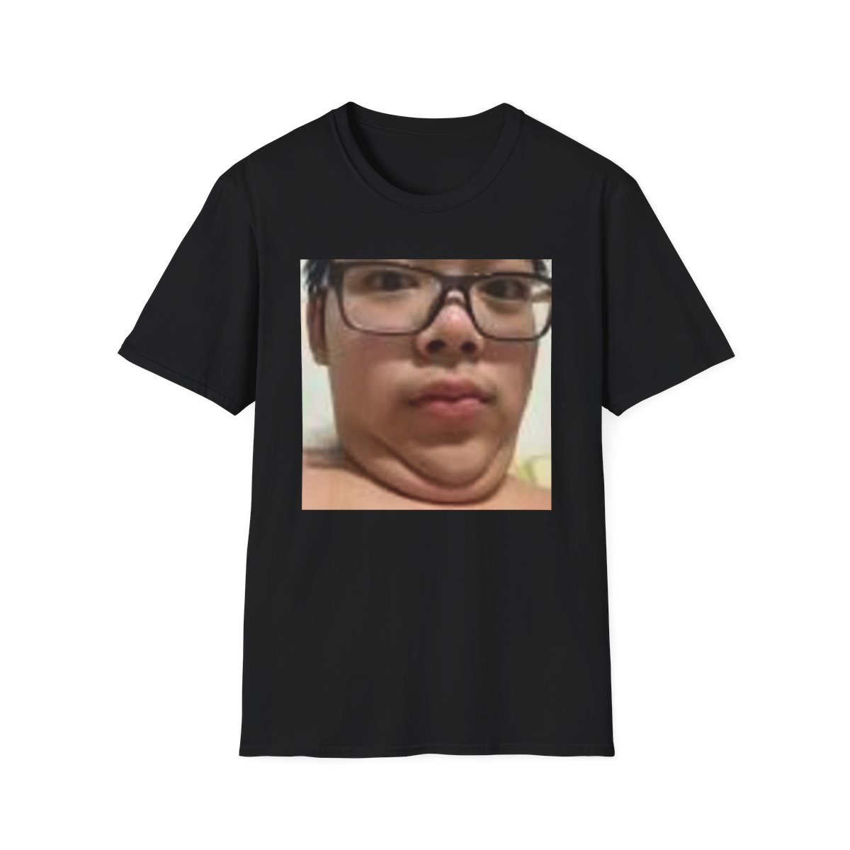 Close-Up Face Meme T-Shirt | Funny Viral Selfie Shirt | AsianJeff - alternate angle 2, merchandise