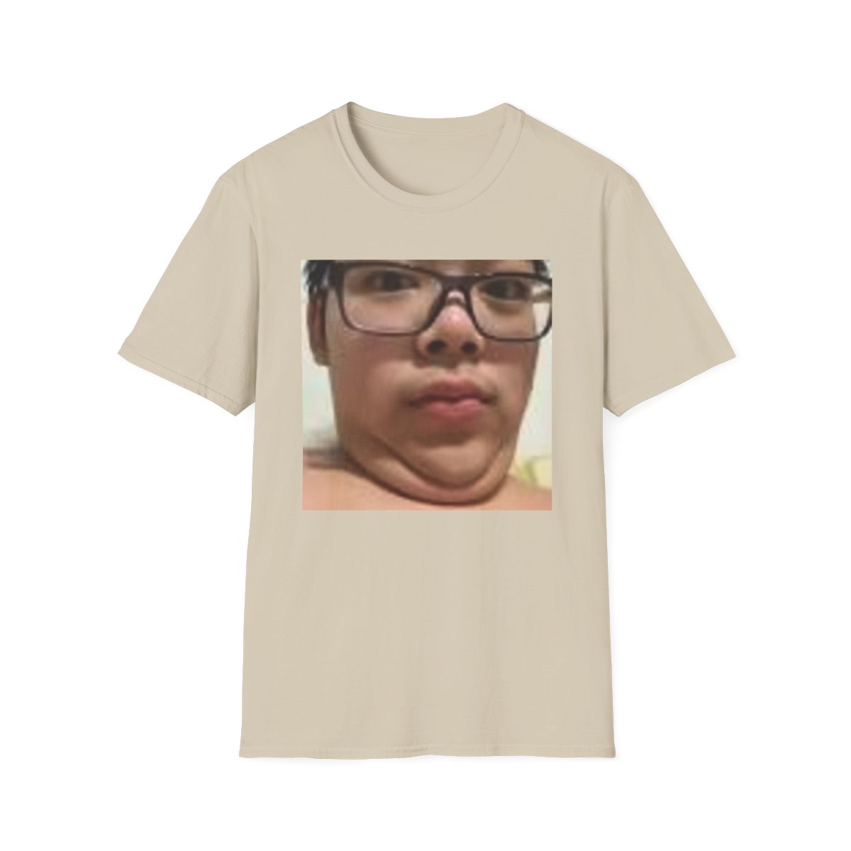 Close-Up Face Meme T-Shirt | Funny Viral Selfie Shirt | AsianJeff - alternate angle 3, merchandise